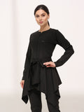 Zion Black Waist Cover Up