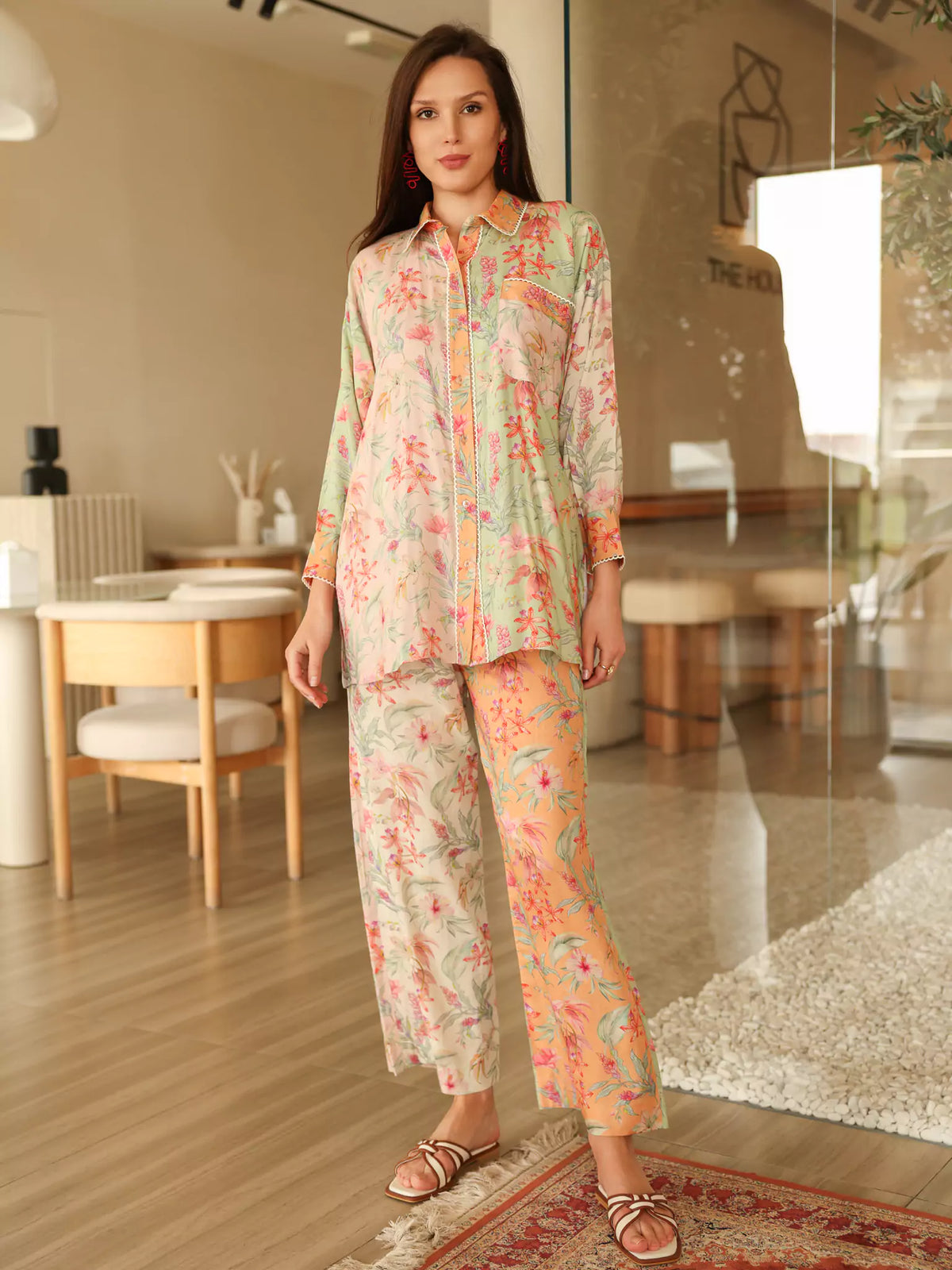 Corsage Co Ord Set