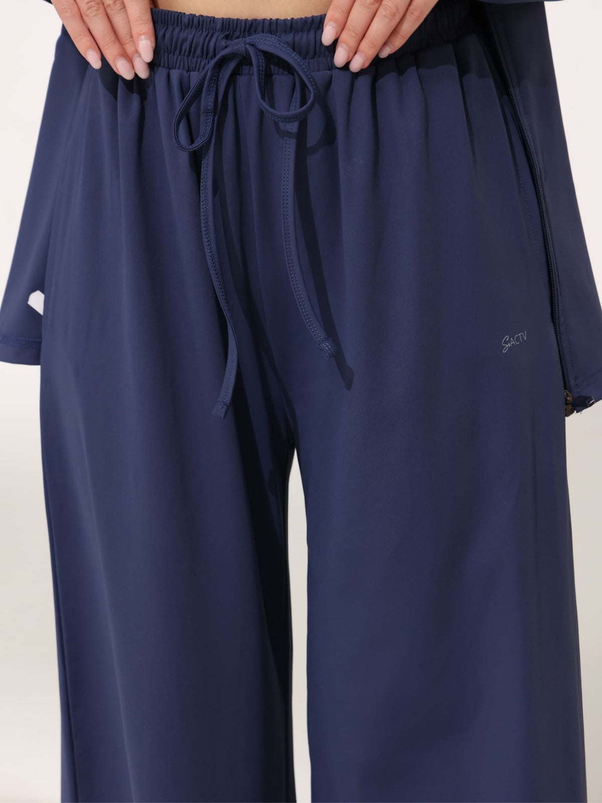 Arlo Blue Active Wide Leg Pants