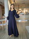 Milaska Blue Long Dress