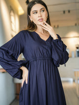Milaska Blue Long Dress