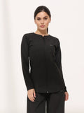 Zhen Black Active Zipper Jacket