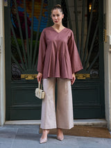 Carlsy Dusty Rose Gore Shirt