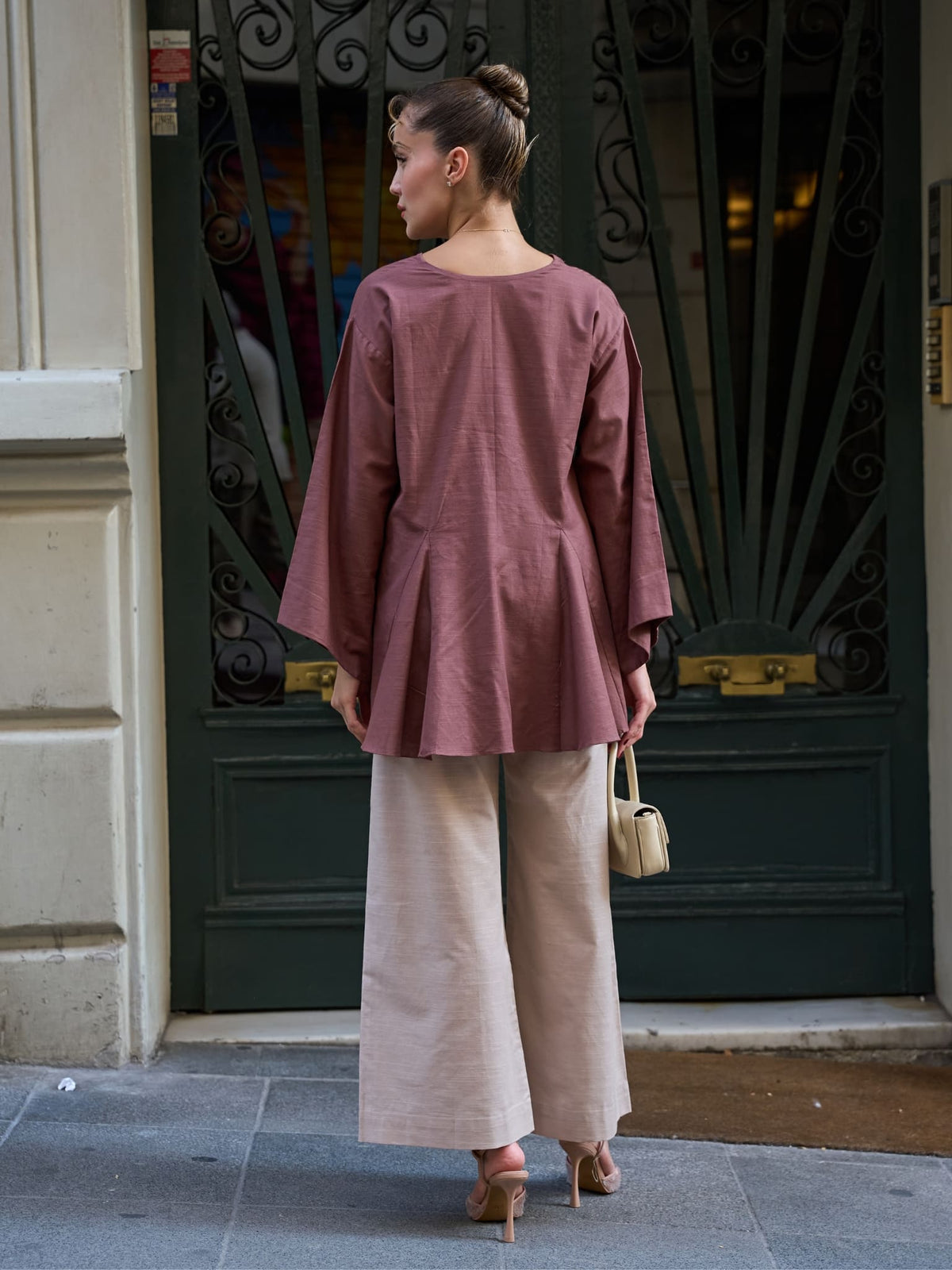 Carlsy Dusty Rose Gore Shirt