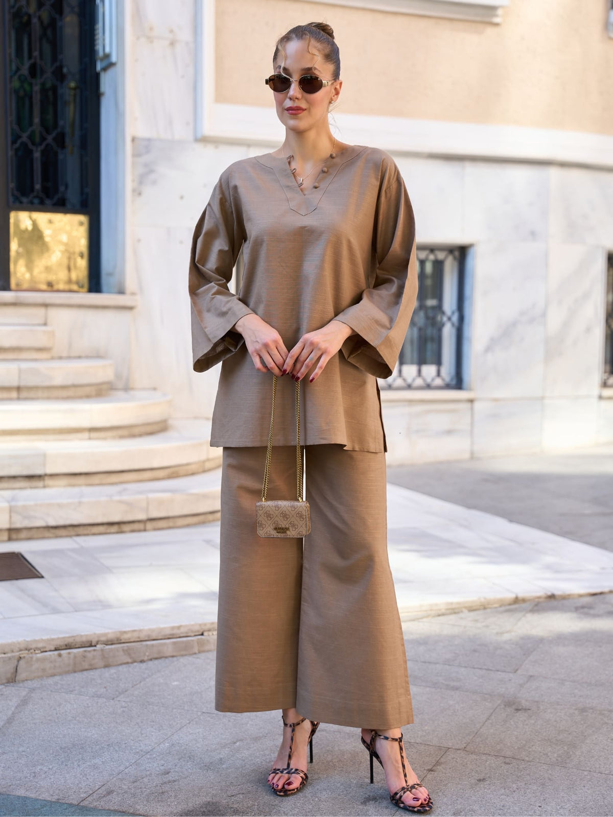 Frinny Olive Loop Shirt
