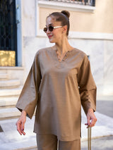 Frinny Olive Loop Shirt