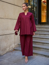 Fierro Maroon Pants