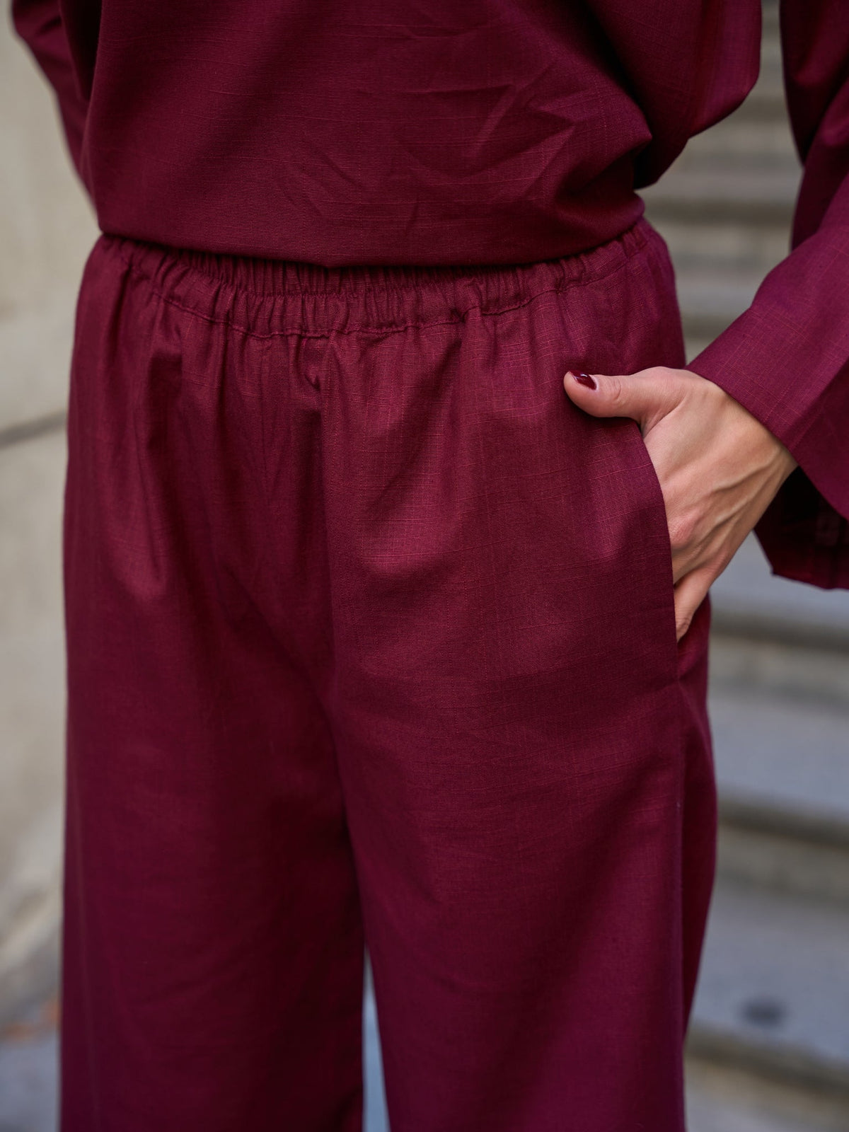 Fierro Maroon Pants