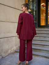 Fierro Maroon Pants