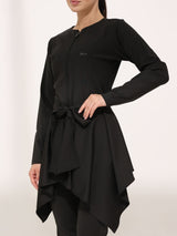 Zion Black Waist Cover Up