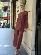 Nerissa Twin Button Closure Shirt