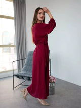 Crimsera Long Dress
