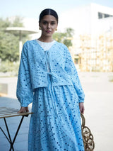 Leia Cut Work Skirt