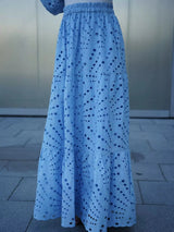 Leia Cut Work Skirt