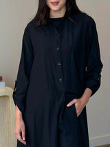 Ozan Tunic Long Shirt & Pants Co Ord Set