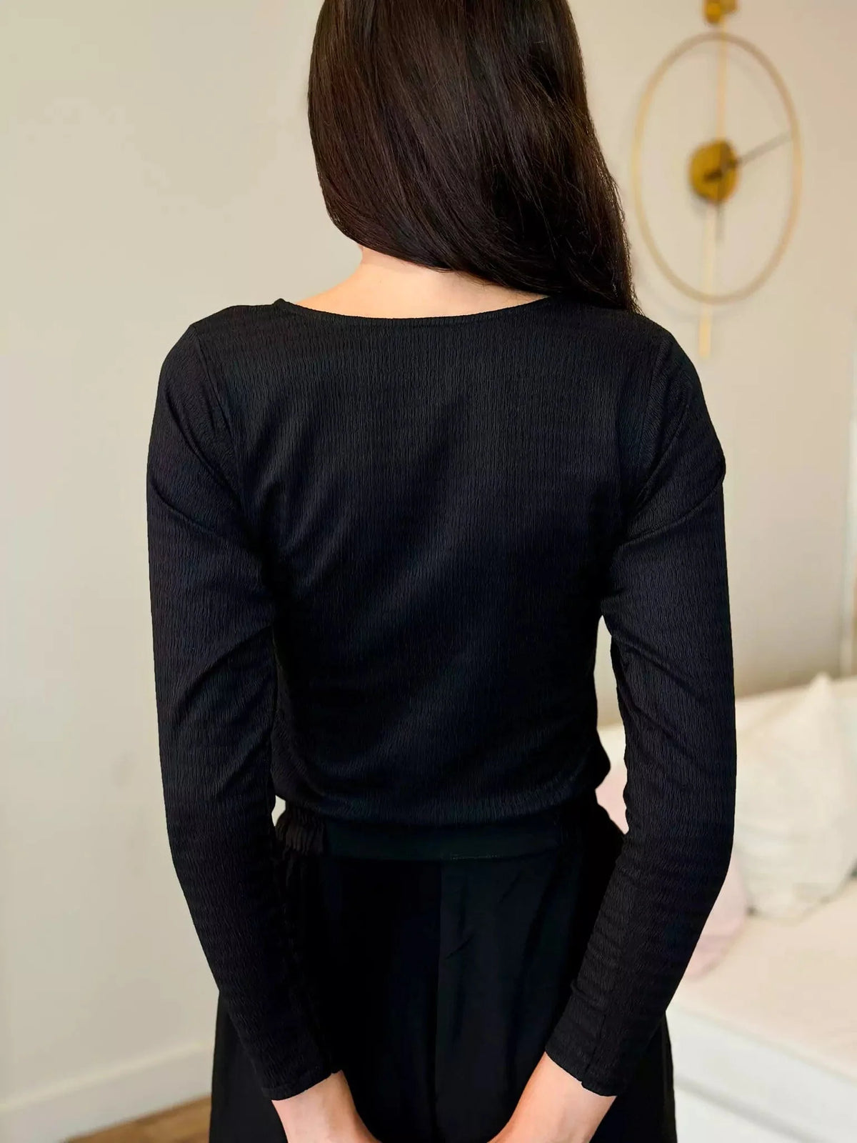 Black Bodysuit Shirt