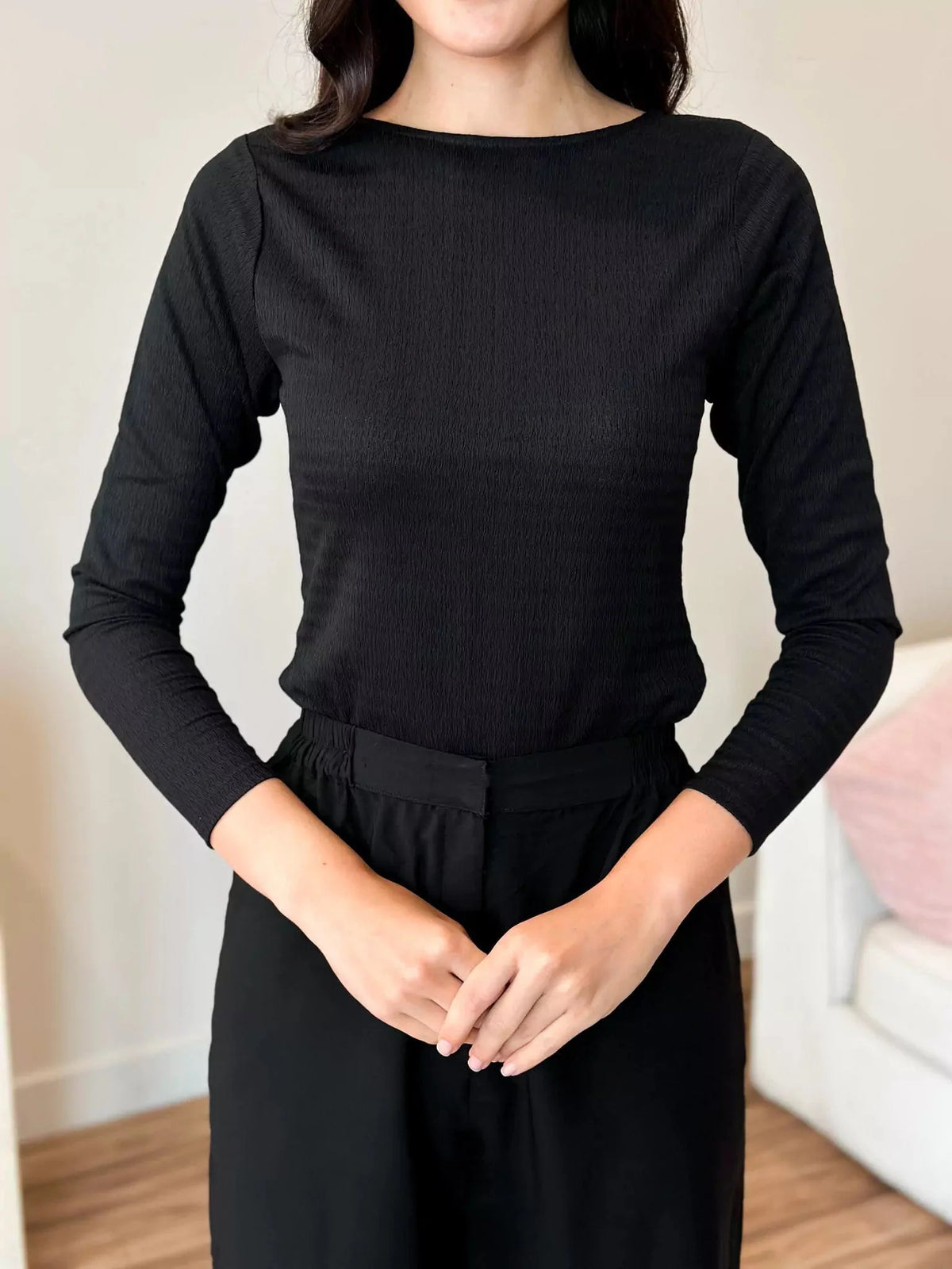 Black Bodysuit Shirt